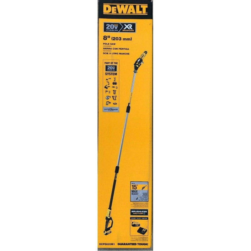 DEWALT 20V MAX XR Cordless Pole Saw Kit