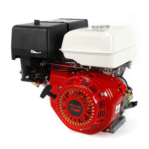 15 HP 4 Stroke  Engine Go-Kart Replacement Motor Recoil Start Engine OHV