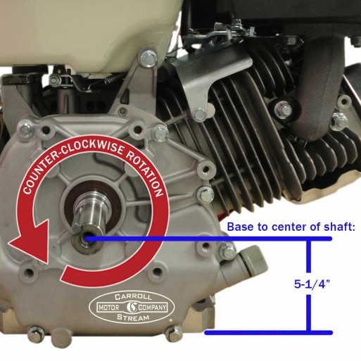 16HP  Engine Electric Start Side Shaft 16 HP Carroll Stream Motor Co